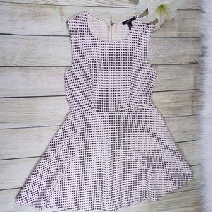 Forever 21 Gingham Black & Off White  Dress